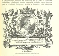 An illustration from A magyar nemzet tortenete. Szerkeszti Szilágyi S. [With maps and illustrations (1895)