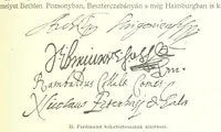 An illustration from A magyar nemzet tortenete. Szerkeszti Szilágyi S. [With maps and illustrations (1895)