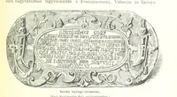 An illustration from A magyar nemzet tortenete. Szerkeszti Szilágyi S. [With maps and illustrations (1895)