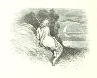 An illustration from Voyage aux Pyrénées ... Troisième édition illustrée par Gustave Doré (1860)