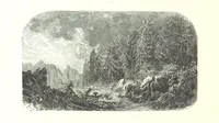 An illustration from Voyage aux Pyrénées ... Troisième édition illustrée par Gustave Doré (1860)
