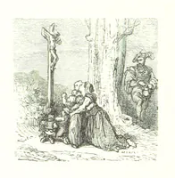 An illustration from Voyage aux Pyrénées ... Troisième édition illustrée par Gustave Doré (1860)