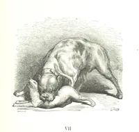 An illustration from Voyage aux Pyrénées ... Troisième édition illustrée par Gustave Doré (1860)