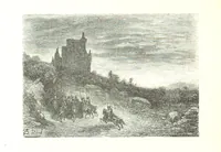 An illustration from Voyage aux Pyrénées ... Troisième édition illustrée par Gustave Doré (1860)