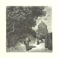 An illustration from Voyage aux Pyrénées ... Troisième édition illustrée par Gustave Doré (1860)