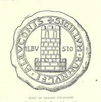 An illustration from Grand Dictionnaire historique, généalogique et biographique de la Haute-Marche, département de la Creuse. [Illustrated (1894)