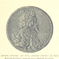 An illustration from Grand Dictionnaire historique, généalogique et biographique de la Haute-Marche, département de la Creuse. [Illustrated (1894)