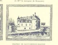 Picture 90 of 122 from Grand Dictionnaire historique, généalogique et biographique de la Haute-Marche, département de la Creuse. [Illustrated (1894), leaf 99
