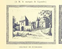 An illustration from Grand Dictionnaire historique, généalogique et biographique de la Haute-Marche, département de la Creuse. [Illustrated (1894)