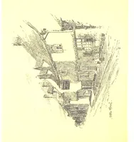 An illustration from In and about ancient Ipswich: illustrating the origin and growth of an old English historic town ... With ... illustrations drawn by P. E. Stimpson (1888)