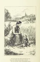 An illustration from The Works of Alfred Tennyson ... With portrait and ... illustrations (1881)