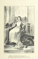 An illustration from The Works of Alfred Tennyson ... With portrait and ... illustrations (1881)
