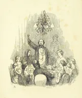 An illustration from The Works of William Makepeace Thackeray. [Library Edition (1869)