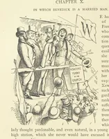 An illustration from The Works of William Makepeace Thackeray. [Library Edition (1869)