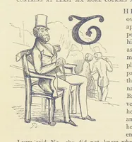 An illustration from The Works of William Makepeace Thackeray. [Library Edition (1869)
