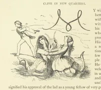 An illustration from The Works of William Makepeace Thackeray. [Library Edition (1869)