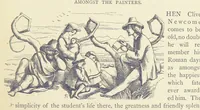 An illustration from The Works of William Makepeace Thackeray. [Library Edition (1869)