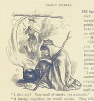 An illustration from The Works of William Makepeace Thackeray. [Library Edition (1869)