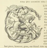 An illustration from The Works of William Makepeace Thackeray. [Library Edition (1869)