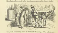 An illustration from The Works of William Makepeace Thackeray. [Library Edition (1869)