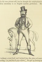 An illustration from The Works of William Makepeace Thackeray. [Library Edition (1869)