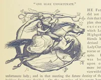 An illustration from The Works of William Makepeace Thackeray. [Library Edition (1869)