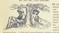 An illustration from The Works of William Makepeace Thackeray. [Library Edition (1869)