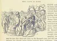 An illustration from The Works of William Makepeace Thackeray. [Library Edition (1869)