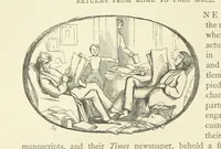 An illustration from The Works of William Makepeace Thackeray. [Library Edition (1869)