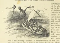 An illustration from The Works of William Makepeace Thackeray. [Library Edition (1869)