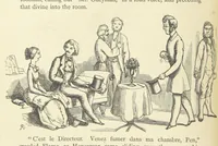 An illustration from The Works of William Makepeace Thackeray. [Library Edition (1869)