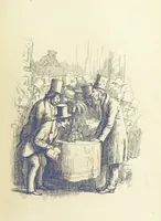An illustration from The Works of William Makepeace Thackeray. [Library Edition (1869)