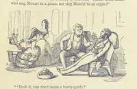 An illustration from The Works of William Makepeace Thackeray. [Library Edition (1869)