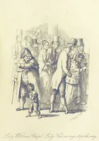 An illustration from The Works of William Makepeace Thackeray. [Library Edition (1869)