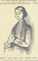 An illustration from The Works of William Makepeace Thackeray. [Library Edition (1869)
