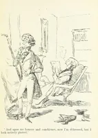 An illustration from The Oxford Thackeray. With illustrations. [Edited with introductions by George Saintsbury