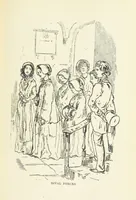 An illustration from The Oxford Thackeray. With illustrations. [Edited with introductions by George Saintsbury