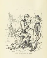 An illustration from The Oxford Thackeray. With illustrations. [Edited with introductions by George Saintsbury