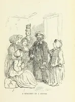 An illustration from The Oxford Thackeray. With illustrations. [Edited with introductions by George Saintsbury