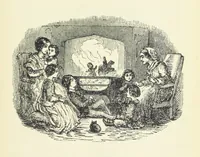 An illustration from The Oxford Thackeray. With illustrations. [Edited with introductions by George Saintsbury
