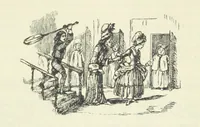 An illustration from The Oxford Thackeray. With illustrations. [Edited with introductions by George Saintsbury