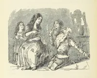 An illustration from The Oxford Thackeray. With illustrations. [Edited with introductions by George Saintsbury
