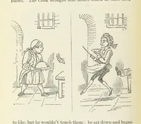 An illustration from The Oxford Thackeray. With illustrations. [Edited with introductions by George Saintsbury