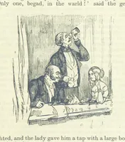 An illustration from The Oxford Thackeray. With illustrations. [Edited with introductions by George Saintsbury