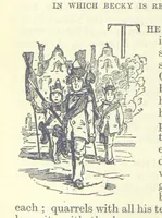 An illustration from The Oxford Thackeray. With illustrations. [Edited with introductions by George Saintsbury