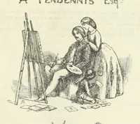 An illustration from The Oxford Thackeray. With illustrations. [Edited with introductions by George Saintsbury