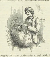 An illustration from The Oxford Thackeray. With illustrations. [Edited with introductions by George Saintsbury
