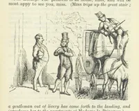 An illustration from The Oxford Thackeray. With illustrations. [Edited with introductions by George Saintsbury