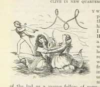 An illustration from The Oxford Thackeray. With illustrations. [Edited with introductions by George Saintsbury