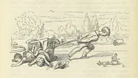 An illustration from The Oxford Thackeray. With illustrations. [Edited with introductions by George Saintsbury